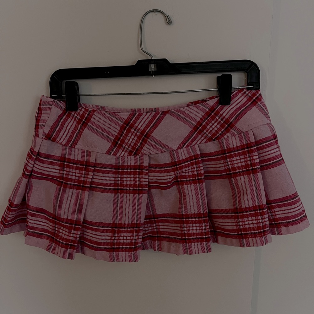 Pink Mini Skirt